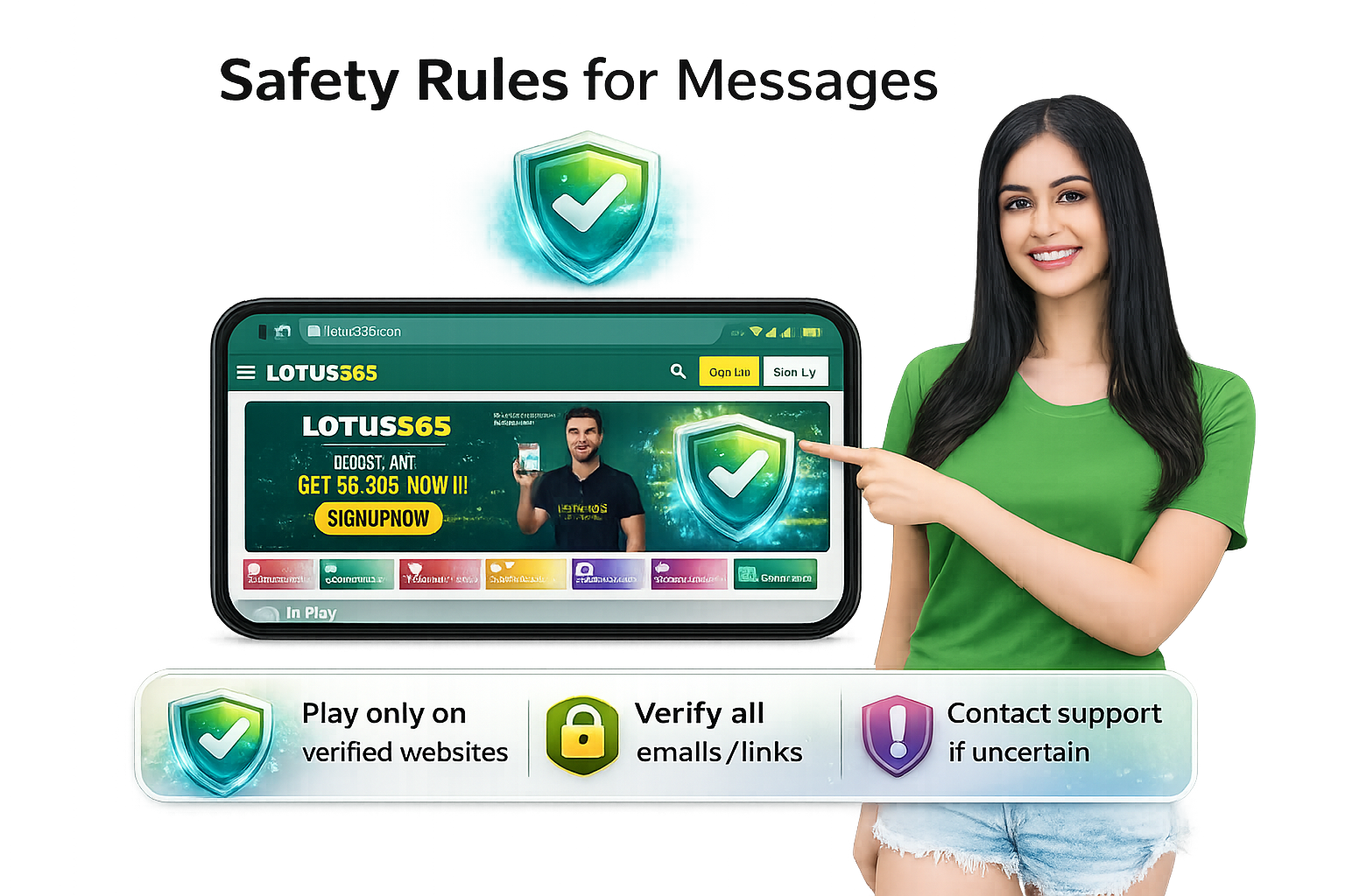 Safety Rules for Messages